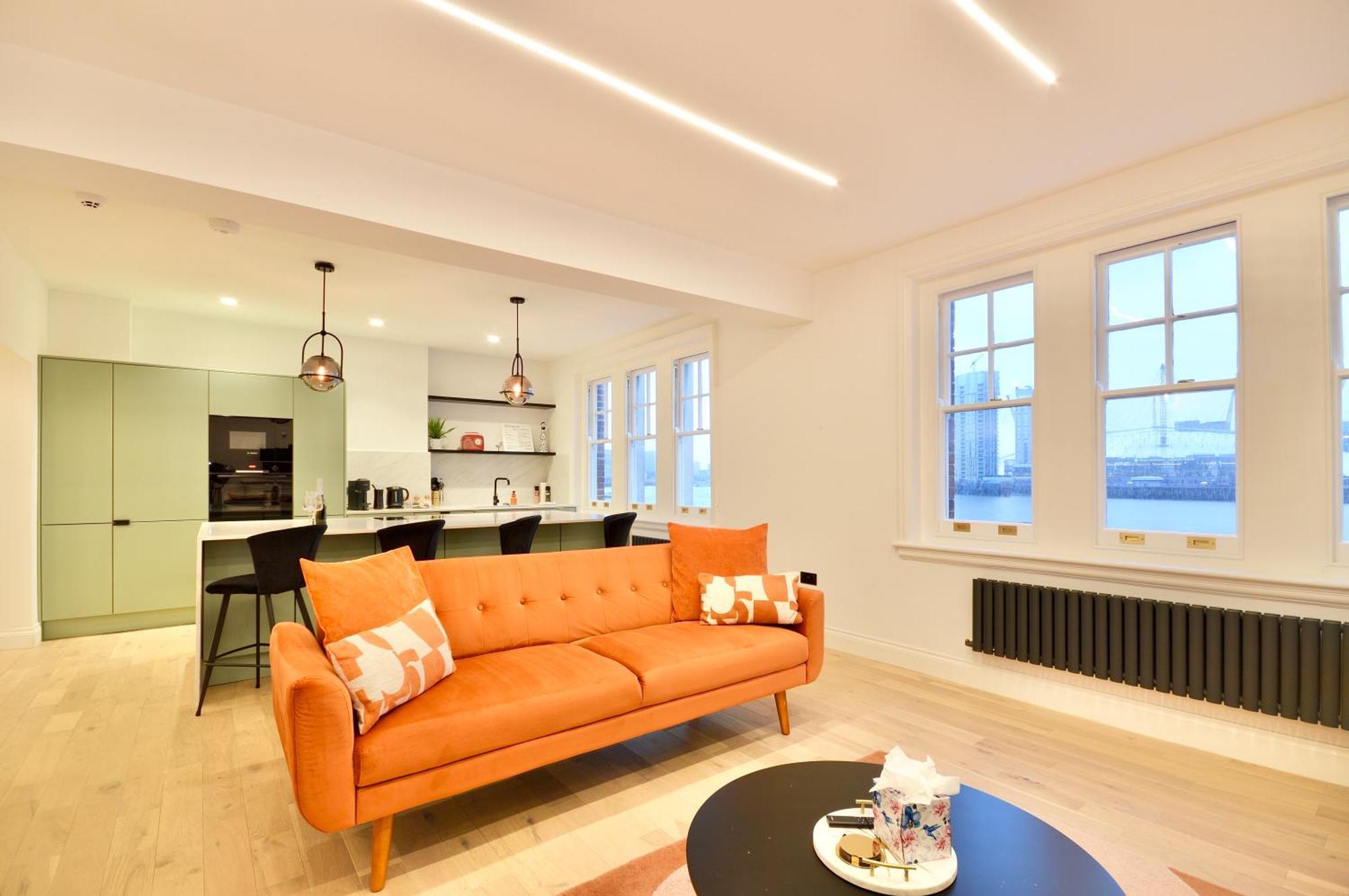 Newly Refurbished W/ River Views London Eksteriør billede